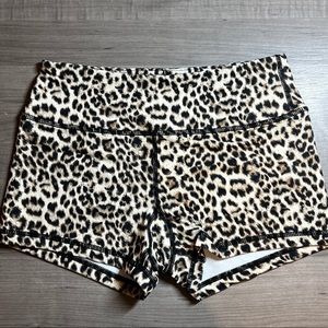 Savage Barbell Cheetah Booty Shorts